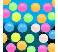 Eowduk Sticky Balls, Sticky Balls to Throw at Ceiling, Glow in The Dark Ball for Ceiling & Wall (24)