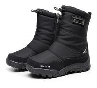 Eowduk The First Young Hiking Boots, Men's Orthopedic Ankle Support Arch Support Snow Boots Waterproof Anti-Slip Warm Light (11)