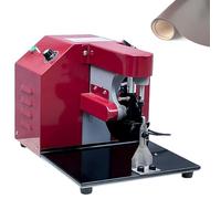 Eoweiot 220v Leather Edge Oiling Machine, 50W Professional Tool with Adjustable Thickness,Dual Speed Control for Leather Working Treatment