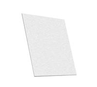 Eowpower 6061 T6 Aluminium Sheet Metal, 12" x 12" x 1/16 Inch(1.5mm) Thickness, Heat Treatable Rectangle Flat Plain Metal Plate Panel Finely Polished and Deburred, Covered with Protective Film