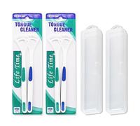 Eowppue 4-Pack Tongue Scraper Set for a Clean Mouth, Soft & Gentle Head Tongue Cleaner for Adults Oral Cleaning Care Rejuvenate Your Taste Bud Feel Confident with Fresh Oral Hygiene!