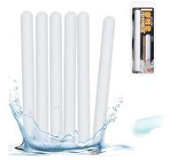 Eowppue 6 Pcs Diatomite Moisture Absorbing Stick - Natural and Environmentally Friendly Dehumidifier for Laundry Home Desiccant Rod, Reusable Drying Rod Stick