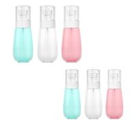 Eowppue 6 Pcs UPG Spray Bottles 30ml & 60ml - Travel-Friendly PETG Atomiser Bottles for Sunscreen & Disinfectant Sprays - Leak-Proof, BPA-Free, Perfect for Cosmetics, Skincare, and Essential Oils