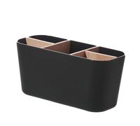 EOWVISN 1 Piece Multi-Compartment Storage Box, Partition Toothbrush Holder, Bathroom Utensil Storage Rack, Stationery Organizer, Desktop Partition Storage Box