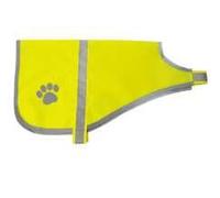 EOWVISN 1 Piece Of Pet Reflective Safety Vest And 1 Saliva Towel, High Visual Reflection Effect, Improve Night Recognition, Suitable For Walking Dogs Out, Outdoor Activity Scenes (L Size).
