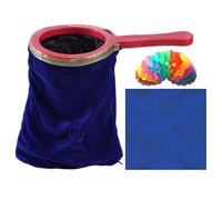 EOWVISN 1 Set Of Magic Transformation Bag, Including Garland And Silk Scarf, Prop Flower Handle Design, Fun Performance Supplies.