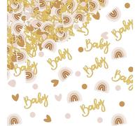 EOWVISN 100 Pieces Baby Shower Confetti, Baby Shower Decorations, Shower Confetti, Baby Gender Decoration Paper, Party Table Decoration
