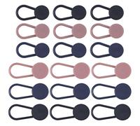 EOWVISN 18-Piece Jeans Waist Extension Buckle, Belt Extension, Trouser Buckle Length, Trouser Button, Adjustable Hose Button, Waist Extension (18Mm, 15Mm).