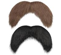 EOWVISN 2 Pieces Of Simulated Beard, Role-Playing Props, Creative And Funny Props, Suitable For Parties, Performances, And Costume Parties.