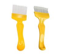 EOWVISN 2 Pieces Of Stainless Steel Fork, Bee Fork, Beekeeper Tools, Honey Comb, Beekeeping Equipment Accessories, Honeycomb Cut.