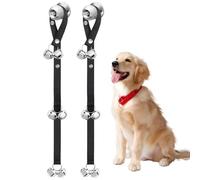 EOWVISN 2 Pieces Pet Doorbell Ropes, Pet Training Bells, Adjustable Pet Doorbell Ropes, Pet Supplies, Dog Potty Training Supplies