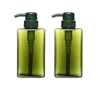 EOWVISN 2 Pieces Soap Dispenser, Liquid Push Bottle, Skin Care Product Dispensing Bottle, Large Capacity Plastic Bottle, Travel Dispensing Bottle, Multifunctional Plastic Push Bottle