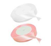 EOWVISN 2 Rolls Of Packaging Ribbon, Simple Ribbon, Gift Packaging Ribbon, Clothing Accessories, Cake Baking Handmade Ribbon