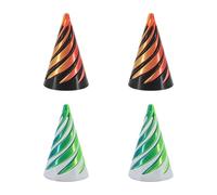 EOWVISN 4-Piece Spiral Cone Decompression Toys, 3D Printed Decompression Toys, Pyramid Decompression Toys, Gourd Spiral Cone Decompression Toys, Suitable For Adults And Children