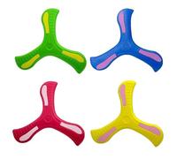 EOWVISN 4 Pieces Of Children'S Hand Throwing Ufo, Children'S Boomerang, Children'S Frisbee, Children'S Toy Throwing, Silicone Soft Frisbee (Blue, Red, Green, Yellow).