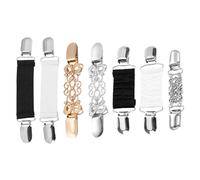 EOWVISN 5-Piece Shawl Clip and 2-Piece Cardigan Clip, Vintage Metal Shawl Clip, Clothes Fixing Clip, Clothes Decoration Accessories.