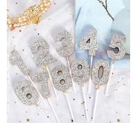 EOWVISN 6 Rolls Of Glitter Tape, Crafts Decorative Tape, Glitter Tape, Self-Adhesive Silver Tape Decoration, Diy Decorations