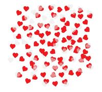 EOWVISN 80G Heart-Shaped Confetti, Red And White Love Confetti, Wedding Decoration Confetti, Table Decoration Confetti, Cake Balloon Confetti, Suitable For Weddings, Valentine'S Day