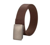 Eoyajsze 105/115 / 125 cm Men's Canvas Nylon Belt with Automatic Buckle, Color 2, 125 cm