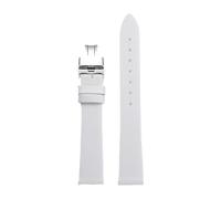 Eoyajsze 10mm-22mm Ultra-thin Soft Genuine Leather Watch Strap, Color 46, 19mm
