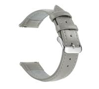 Eoyajsze Genuine Leather Watch Strap 18/20/22mm, Color 13-black, 20mm