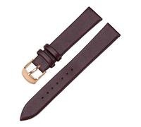 Eoyajsze Genuine Leather Watch Strap with Buckle, Color 9, 13mm