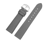 Eoyajsze Genuine Leather Watch Strap with Pin Buckle, Color 13, 20mm
