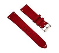 Eoyajsze Leather Watch Strap 14mm-22mm, Color 11-black, 20mm