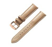 Eoyajsze Litchi Texture Leather Watch Strap 13mm-24mm, Color 20, 22mm