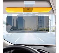 EOYLBFWH 2-in-1 Day Night Anti-Glare Visor for Fiat Panda III City Cross 2017-, HD Eye Protector Polarized Clip-On Visor Car sun visor extender