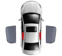 EOYLBFWH Car window shades set, for MG 4 EV MG4 Electric /MG4 XPower 2023 2024 2025 Full Covers Car Window Curtains Blinds Visor Front Rear Privacy Curtains,2pcs-rear-doors-normal