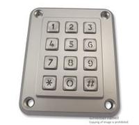 EOZ S.12150.241 Keypad, S Series, 5 mA, 5 V, 3 x 4, Matrix, 12