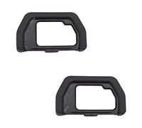 EP-15 Eyepiece Eyecup Viewfinder Eye Cup for Olympus OM-D E-M10 Mark IV II III/E-M5 Mark II Silver/Black Cameras (2-Pack), ULBTER Eye Cup Cover EM5 EM10 MarkII MarkIII