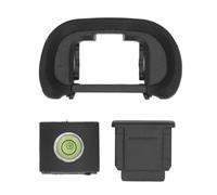 EP-18 Eyepiece Eyecup, Soft Silicone Viewfinder Eye Cup Replacement for A7M4/A73/A7M3/A7R2/A9/A7R3/A7R4, with Level and Hot Shoe Cover