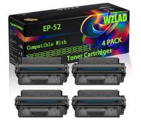 EP-52 Compatible for Canon Toner Cartridges with Chip I-Sensys LBP-1760E LBP-1760E Lasershot LBP-1760 LBP-1760N Printers (4 Pack Black)