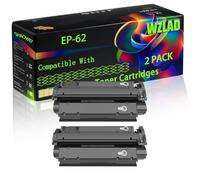 EP-62 Compatible for Canon Toner Cartridges with Chip Imageclass 2210 LBP-1610 LBP-1820 Printers (2-Pack Black)