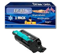 EP-87 Drum Unit Compatible for Canon imageCLASS MF8170C imageCLASS MF8180C LaserShot LBP-2410 Printers, High-Definition Printing Effect with Chip, 30000 Pages (1 Pack Cyan)