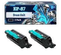 EP-87 Drum Unit Compatible for Canon imageCLASS MF8170C MF8180C LaserShot LBP-2410 Printers, With Chip Large Capacity 20000 Pages (2 Pack Black)