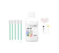 EP DTF Ink Kit 1PC 250ML Compatible With Direct Transfer Film Compatible With Clock Ink DTF All Lamb And DTF Printer Format 1BK S 1M 1Y 1WH(DTF Cleaning)