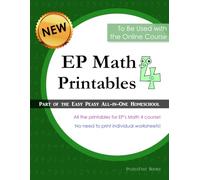 EP Math 4 Printables: Part of the Easy Peasy All-in-One Homeschool