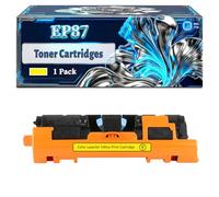 EP87 Toner Cartridges Compatible for Canon imageCLASS MF8170C MF8180C LaserShot LBP-2410 Printers, With Chip Large Capacity 6000 Pages (1 Pack Yellow)