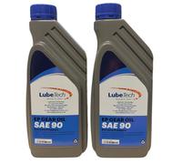 EP90 HYPOID GEAR OIL 2 X 1L API GL4 EXTREME PRESSURE STRAIGHT SAE 90 GEAR OIL YELLOW METAL SAFE