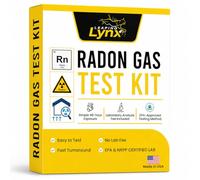 EPA-Approved Radon Test Kit for Home, Lab Fee Included - 48-Hour Short Term Radon Detector with Pro Lab Report in 3-5 Days - Just Expose Radon Tester, Apply Postage + Mail, & Get Radon Testing Results
