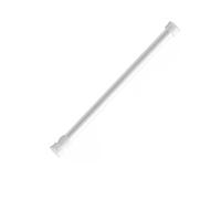 Epaing 1PCS Extendable Spring Rods Curtain Pole No Drilling White Shower Curtain Pole 80-150cm Adjustable Curtain Pole for Curtains, Kitchen Cupboard Bathroom Window