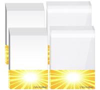 Epakh 120 Pack Comic Book Bags and Boards for Comic Book Storage,7 1/4" x 10 1/2" Reusable Clear Magazine Protector Regular Comics Protection Supplies