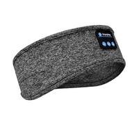 ePalZoneXP Sleeping Headphone, Overhead Headband, Eye Mask Headphones, 2026 Bluetooth 5.4 Wireless, Stereo Earphone, Music Headband for Side Sleepers Sports Headphone Outdoor UK (Grey)