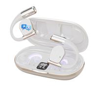ePalZoneXP Wireless AI Translation Earbuds, 150 Languages, Open-Ear Bluetooth Sport Headphones, Long Battery Earphones, Clear Audio, Two-Way Real-Time Translator, Workout & Travel UK (White)