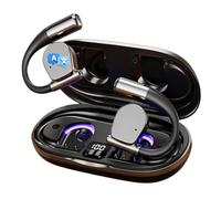 ePalZoneXP Wireless AI Translation Earbuds, 150 Languages, Open-Ear Bluetooth Sport Headphones, Long Battery Earphones, Clear Audio, Two-Way Real-Time Translator, Workout & Travel UK (Black)