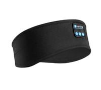 ePalZoneXP Wireless Bluetooth 5.0 Headphone Music Eye Mask Stereo Headphones Earphone Music Headband Sleep Headphones for Side Sleepers Sports Headphone Outdoor UK (BLACK)