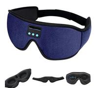 ePalZoneXP Wireless Bluetooth 5.2 Sleep Mask Sleep Headphones Eye Mask Bluetooth Headphone, 3D Eye Mask for Sleeping Music Sleeping Headphones for Men/Women Music Earphones UK (Blue)